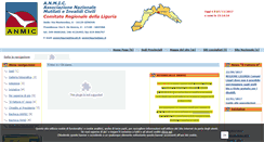 Desktop Screenshot of anmicliguria.it